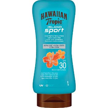 Hawaiian Tropic Loţiune de soare SPF 30 Island Sport (Sun Hawaiian Tropic Protective Lotion Ultra Light) 180 ml
