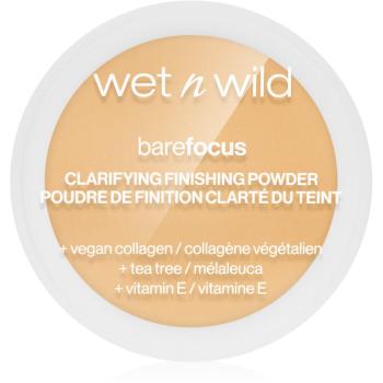 Wet n Wild Bare Focus Clarifying Finishing Powder pudra matuire culoare Light/Medium 7,8 g