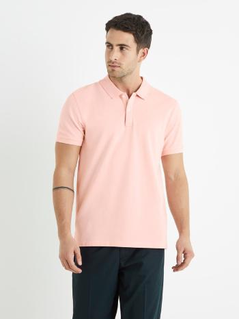 Celio Teone Polo Tricou Roz