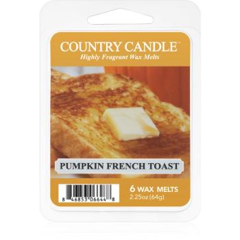 Country Candle Pumpkin & French Toast ceară pentru aromatizator 64 g