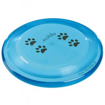 TRIXIE Activity, jucărie disc frisbee câini, plastic, 19cm, multicolor