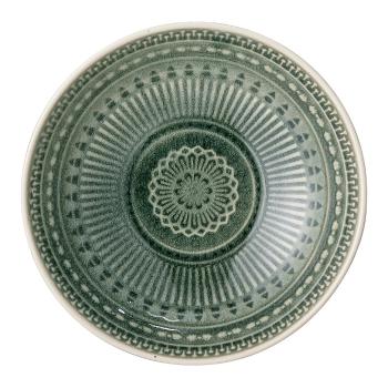 Bol din gresie ceramică Bloomingville Rani, ø 18 cm, verde