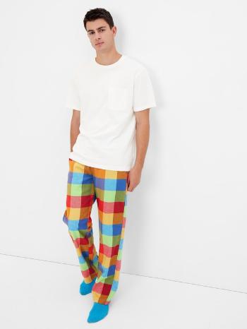 GAP Pantaloni de pijama Alb Multicolor