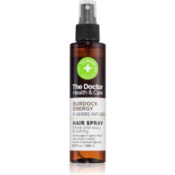 The Doctor Burdock Energy 5 Herbs Infused spray care nu necesita clatire pentru păr 150 ml