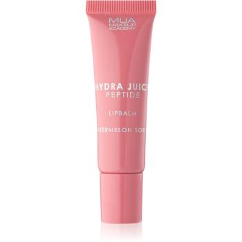 MUA Makeup Academy Hydra-Juice Peptide Balsam de buze hidratant pentru stralucire parfum Watermelon Sorbet 10 ml