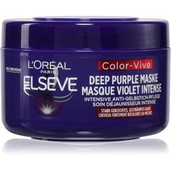 L’Oréal Paris Elseve Color-Vive Purple masca intensiva neutralizeaza tonurile de galben 250 ml