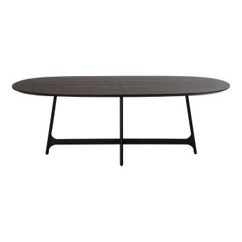 Masă de dining cu blat cu aspect de lemn de  frasin  110x220 cm Ooid – DAN-FORM Denmark