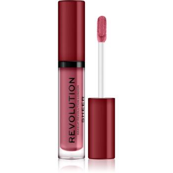 Makeup Revolution Sheer Brillant lip gloss culoare 116 Dollhouse 3 ml