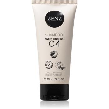 ZENZ Organic Sweet Sense No. 04 sampon hidratant pentru păr cu volum 50 ml