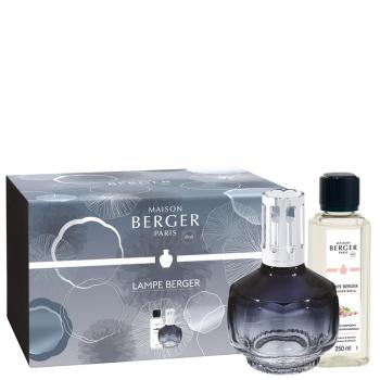 Maison Berger Paris Set cadou lampă catalitică Molecule albastru de noapte + reumplere Sub Magnolii 250 ml