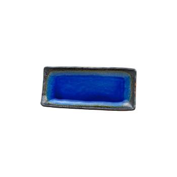 Farfurie servire din ceramică MIJ Cobalt, 29 x 12 cm, albastru