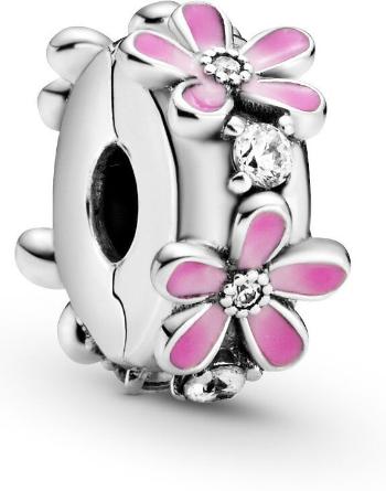 Pandora Clip din argint Flori roz 798809C01