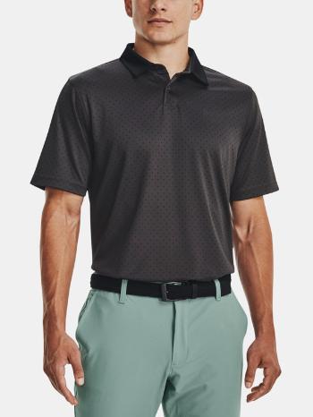 Under Armour UA Performance Printed Polo Tricou Gri