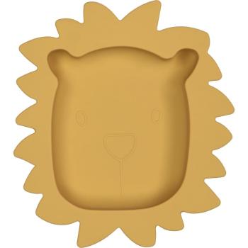 Tryco Silicone Plate Lion farfurie Honey Gold 1 buc