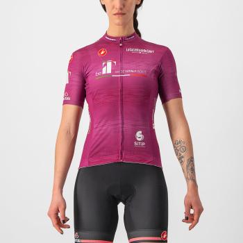 
                 CASTELLI Tricou de ciclism cu mânecă scurtă - GIRO D&#039;ITALIA 2022 W - ciclamen 
            