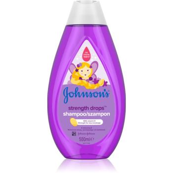 Johnson's® Strenght Drops sampon fortifiant pentru copii 500 ml