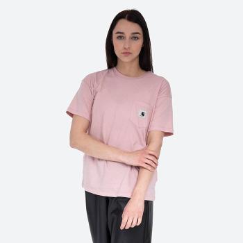 Carhartt WIP W S/S Carrie Pocket T-Shirt I028439 FROSTED PINK