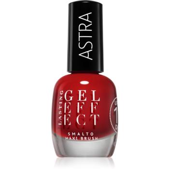 Astra Make-up Lasting Gel Effect lac de unghii cu rezistenta indelungata culoare 12 Rouge Passion 12 ml