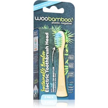 Woobamboo Eco Electric Toothbrush Head capete de schimb pentru periuta de dinti din bambus 2 buc