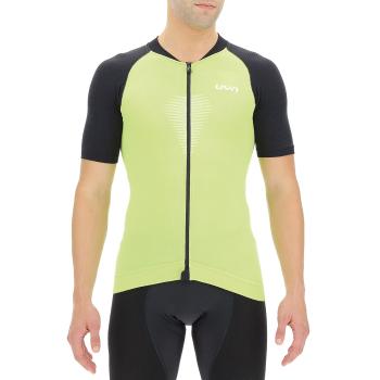
                 UYN Tricou de ciclism cu mânecă scurtă - BIKING GRANFONDO - verde/negru  
            