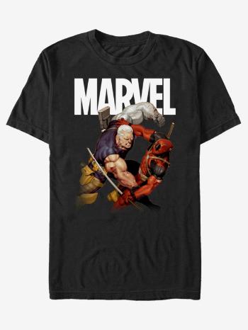 ZOOT.Fan Marvel Deadpool Fight Tricou Negru