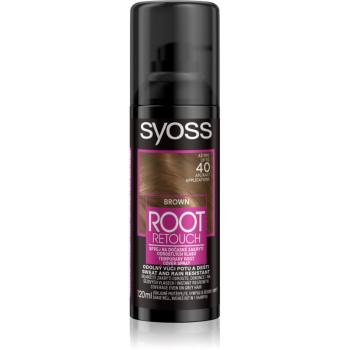 Syoss Root Retoucher culoare de uniformizare pentru rădăcini Spray culoare Brown 120 ml