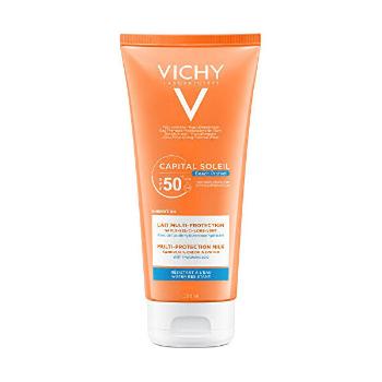 Vichy Lapte hidratant multiprotectiv SPF 50+ Capital Soleil Beach Protect (Multi-Protection Milk) 200 ml