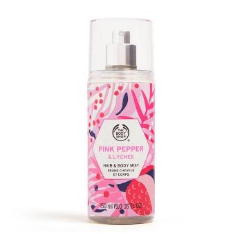 The Body Shop Spray pentru corp și păr Pink Pepper & Lychee (Hair & Body Mist) 150 ml