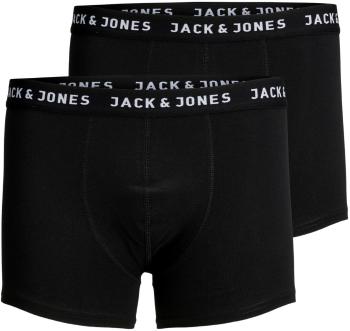 Jack&Jones 2 PACK -boxeri pentru bărbați JACJON 12138235 Black L