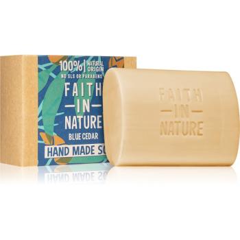 Faith In Nature Hand Made Soap Blue Cedar Sapun natural 100 g