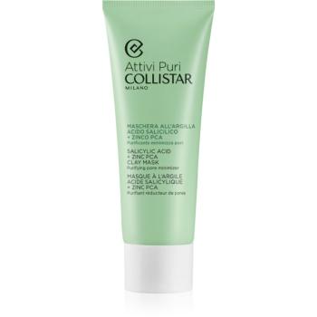 Collistar Attivi Puri Salicylic Acid + Zinc Clay Mask mască cu argilă cu acid hialuronic 75 ml