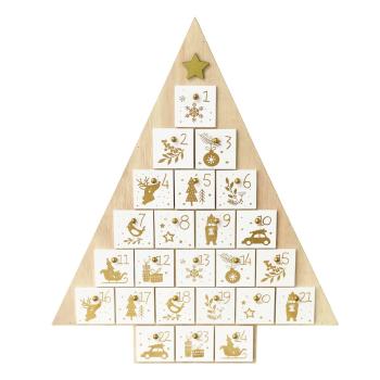 Calendar Advent Christmas Tree LED – Rex London