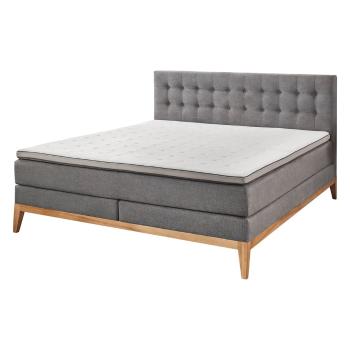 Pat boxspring gri 180x200 cm Westwood – Rojaplast