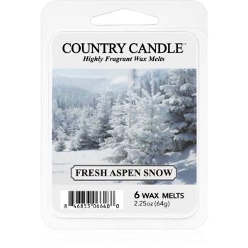 Country Candle Fresh Aspen Snow ceară pentru aromatizator 64 g