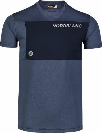 Pentru bărbați fitness tricou Nordblanc Se dezvolta albastru NBSMF7460_SRM
