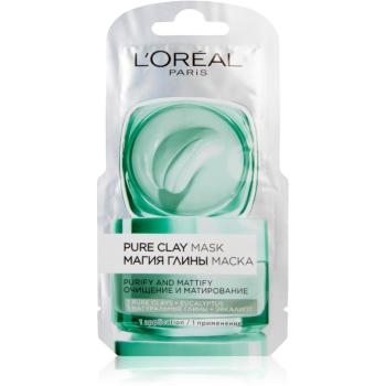 L’Oréal Paris Pure Clay spumă de curățare cu efect matifiant 6 ml