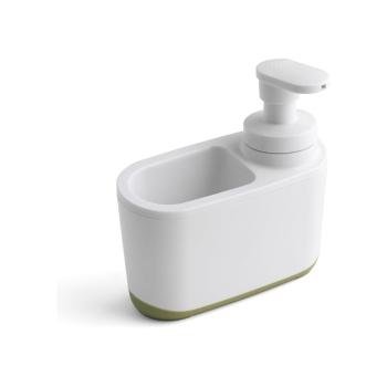 Dispenser pentru săpun Addis, alb-verde