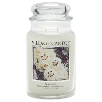 Village Candle Lumânare parfumată în sticlă Snoconut 602 g