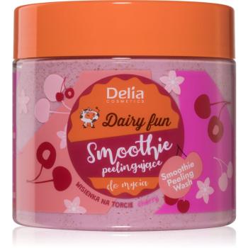 Delia Cosmetics Dairy Fun exfoliant pentru corp Cherry 350 g