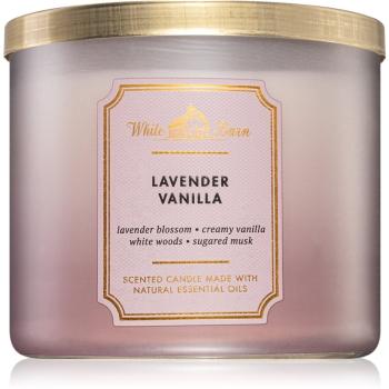 Bath & Body Works Lavender Vanilla lumânare parfumată 411 g