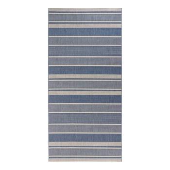 Covor de exterior NORTHRUGS Strap, 80 x 200 cm, albastru