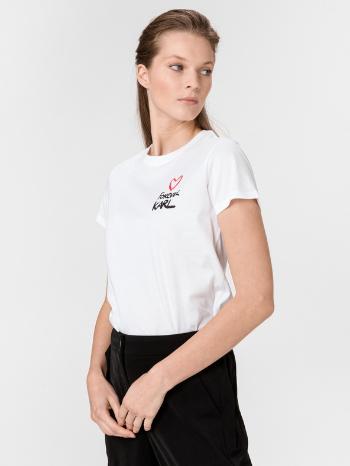 Karl Lagerfeld Tricou Alb