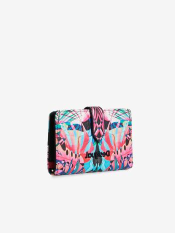 Desigual Mone Virtual Pink Pia Medium Portofel Negru