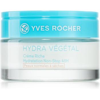 Yves Rocher Hydra Végétal crema intens hidratanta pentru piele normala si uscata 50 ml