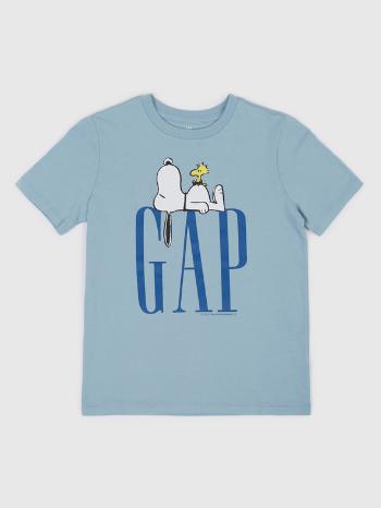 GAP GAP & Peanuts Snoopy Tricou pentru copii Albastru