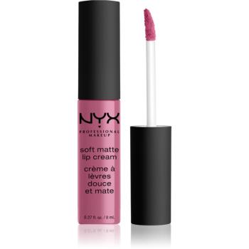 NYX Professional Makeup Soft Matte Lip Cream ruj lichid mat, cu textură lejeră culoare 61 Montreal 8 ml