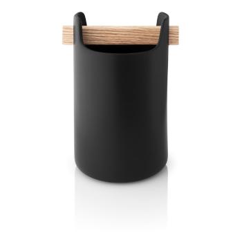 Organizator de bucătărie din ceramică Eva Solo Nordic, înălțime 20 cm, negru