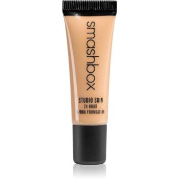 Smashbox Studio Skin 24 Hour Wear Hydrating Foundation make up hidratant pachet mic culoare 2.2 Light-Medium With Warm, Peachy Undertone 10 ml