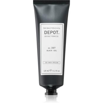 Depot No. 307 Black Gel styling gel pentru părul închis la culoare 125 ml