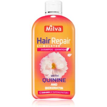 Milva Quinine Hair Repair sampon pentru cresterea parului pentru par fin, degradat 200 ml